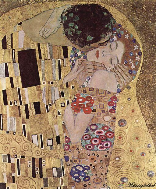 Gustav Klimt A Csók