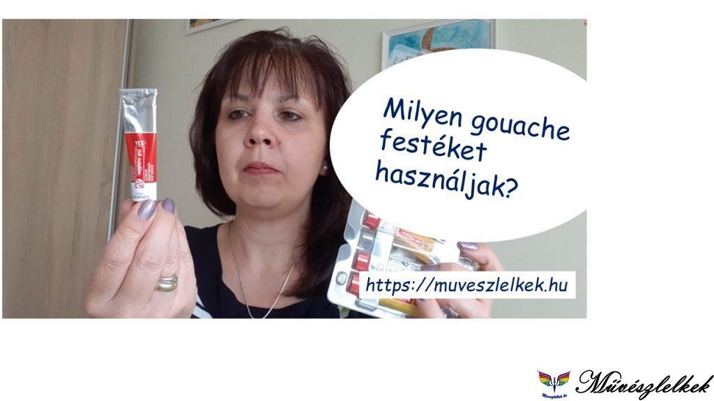 Milyen gouache festéket használjak?