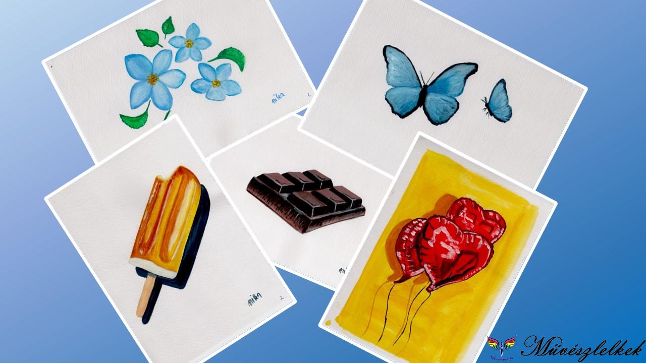 gouache festő tanfolyam