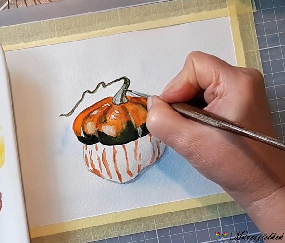 dísztök akvarell online tanfolyam