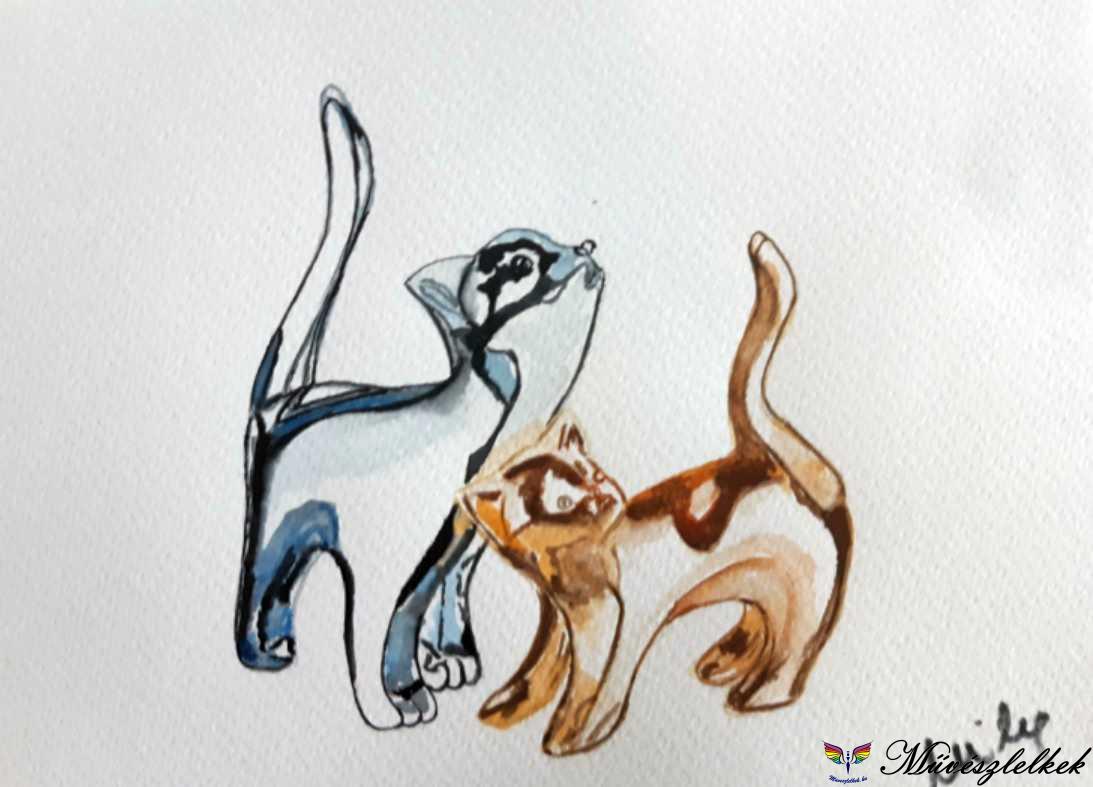 Fémes hatás elérése akvarell festékkel online akvarell tanfolyam