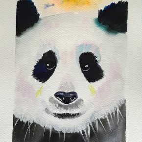 panda - élményfestés gyerekeknek Veresegyház