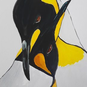 pingvin- élményfestés gyerekeknek Veresegyház