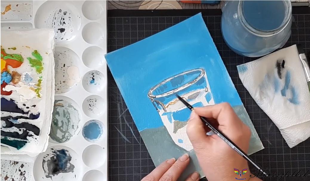 Milyen hibákat követhetsz el a gouache festék használata közben?