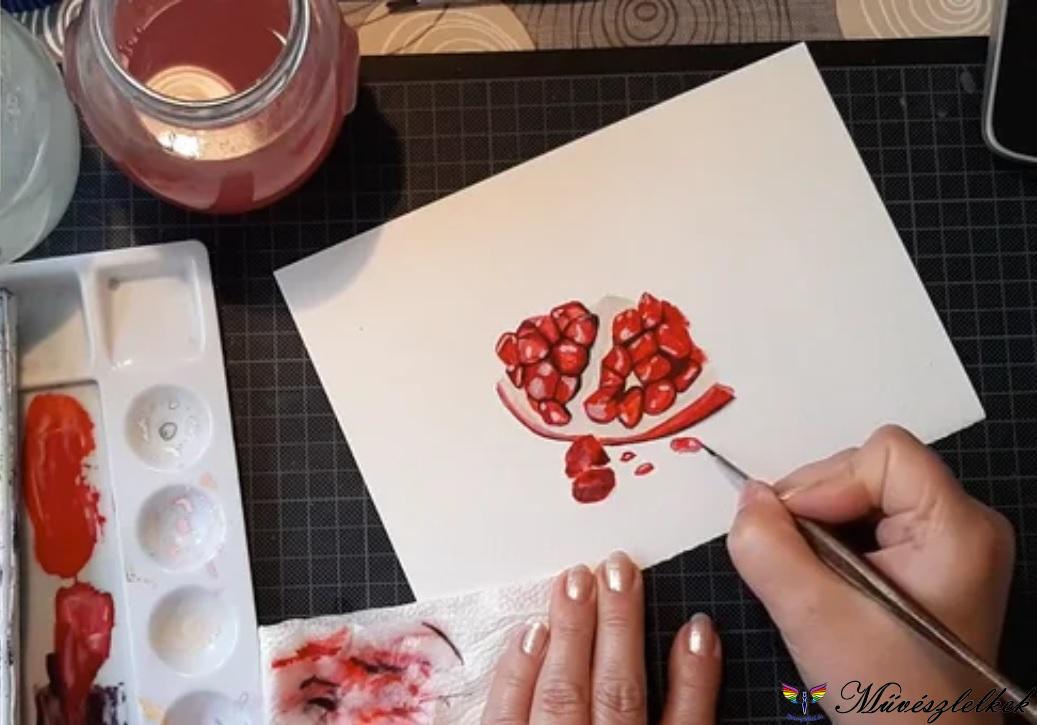 hogyan távolítsd el a megszáradt akvarellfestéket