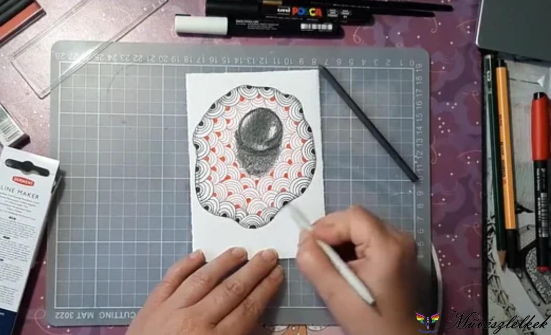 miért különleges a zentangle technika