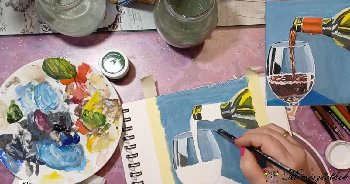 Szilkés vagy tubusos gouache festéket használjak?