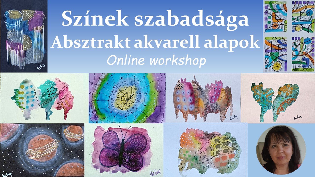 óceánok és tengerek akvarell workshop