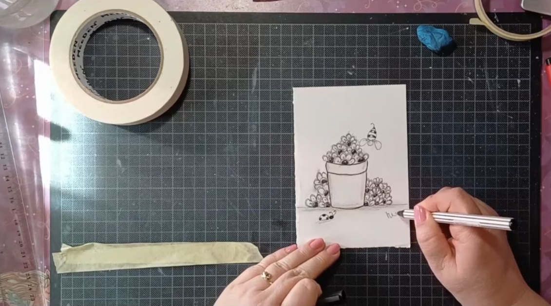 Zentangle mese - A vonalak tánca